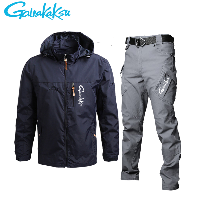 Fishing Jacket Waterproof - Veste et pantalon à capuche imperméable