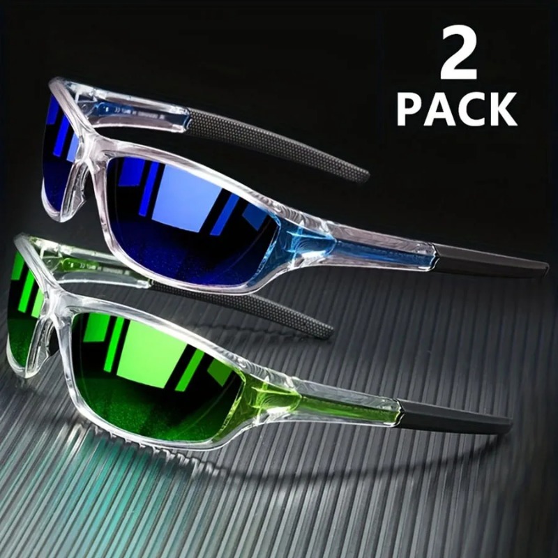 Fishing Sunglasses Polarized - 1/2 paires de lunettes de soleil